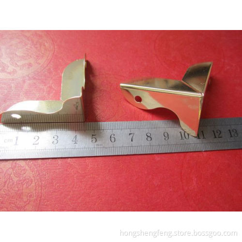 Manufacturer Supply High Quality Gold Color Metal Box Corner Protector